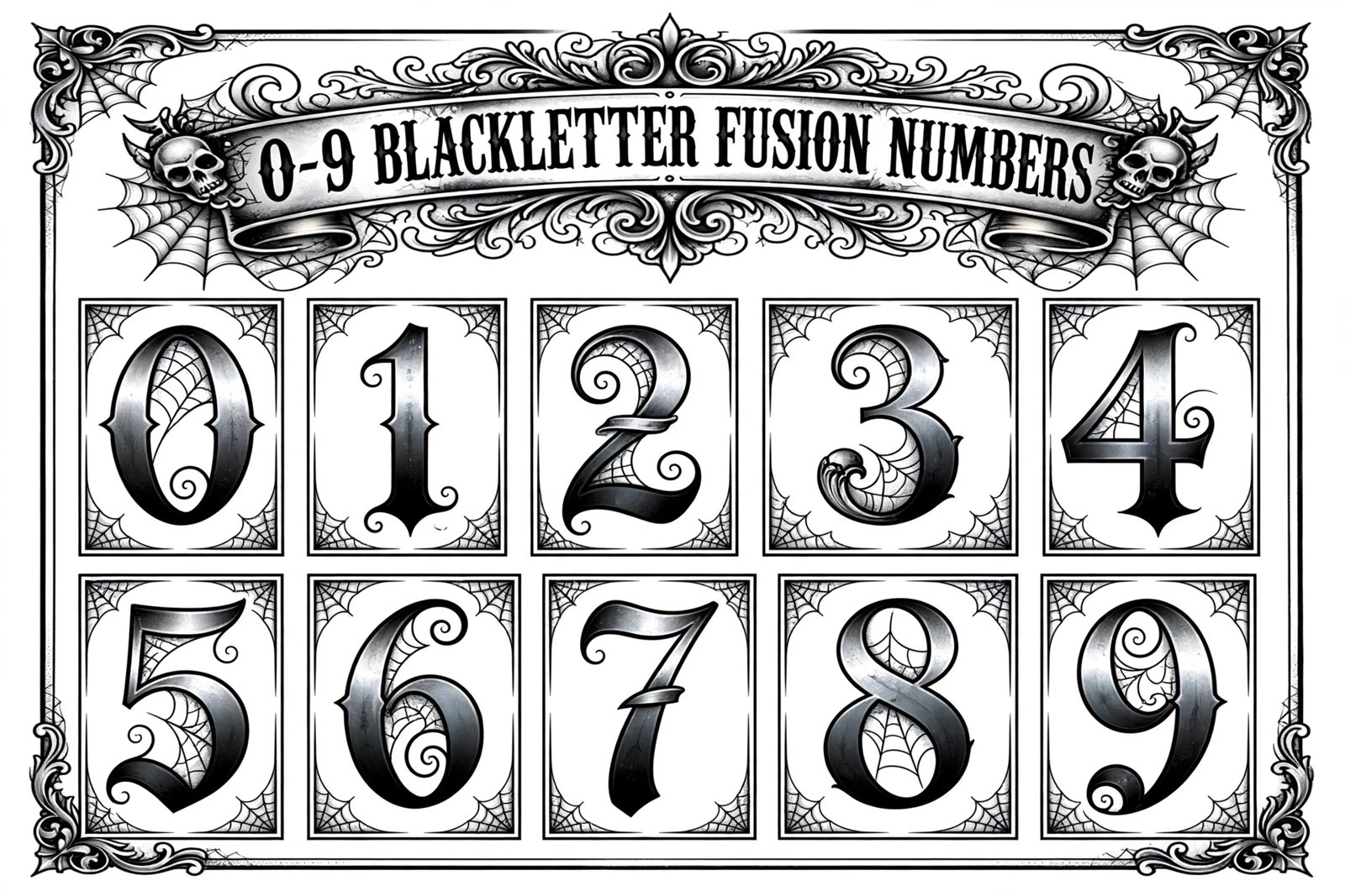 Blackletter Fusion Numbers