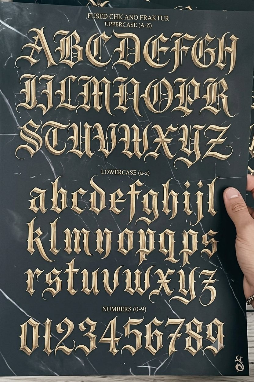 Chicano Fraktur