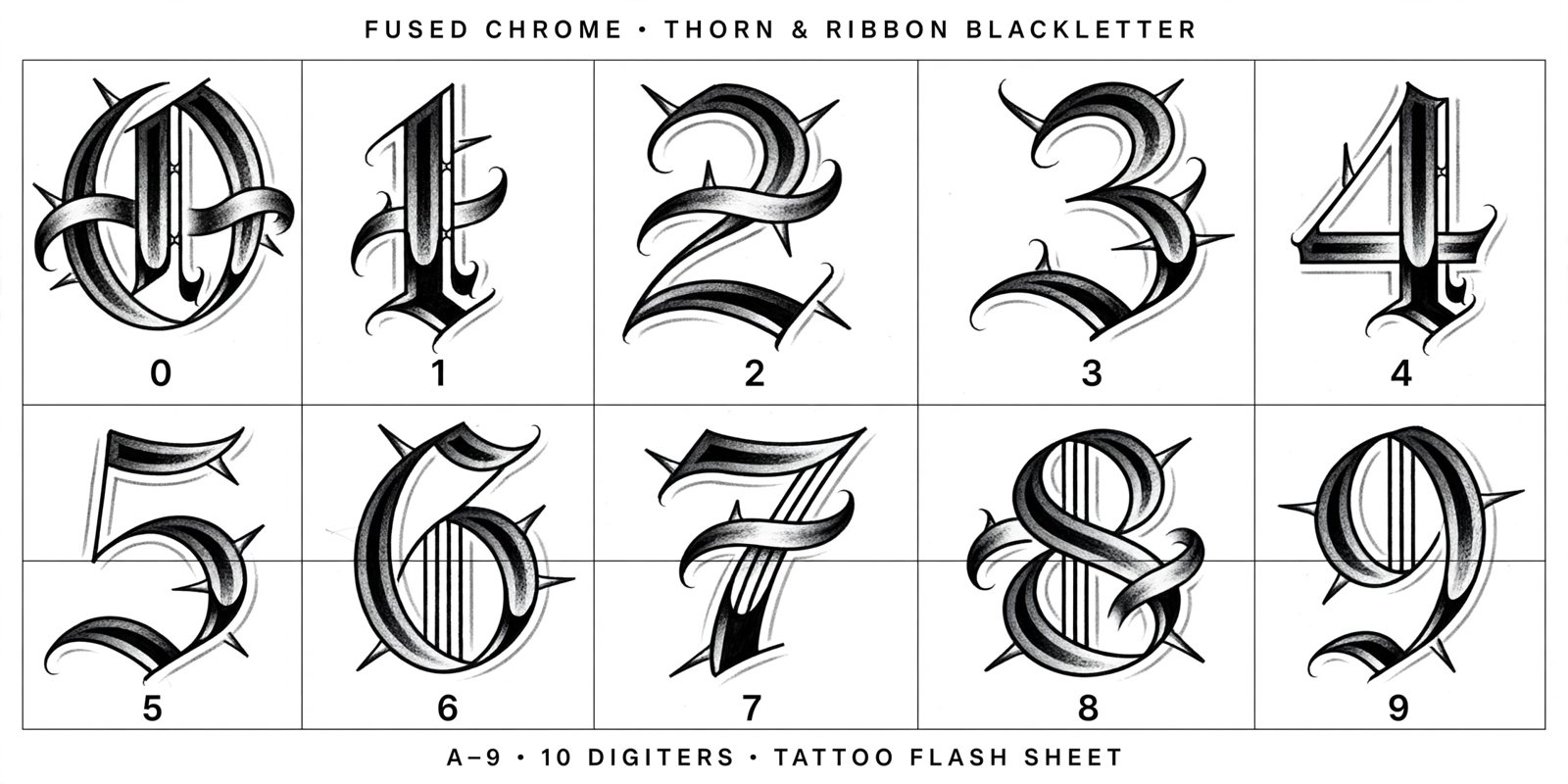 Fused Chrome Numbers