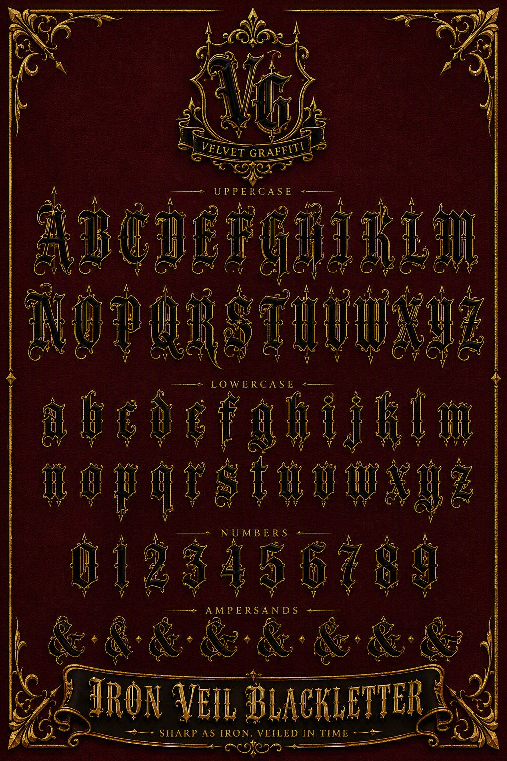 Iron Veil Blackletter