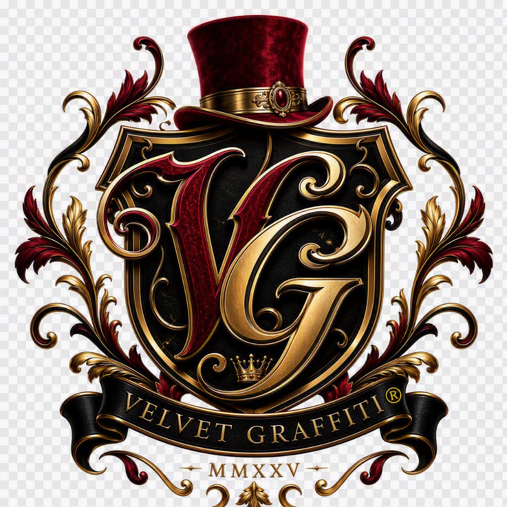 Velvet Graffiti Crest Alt