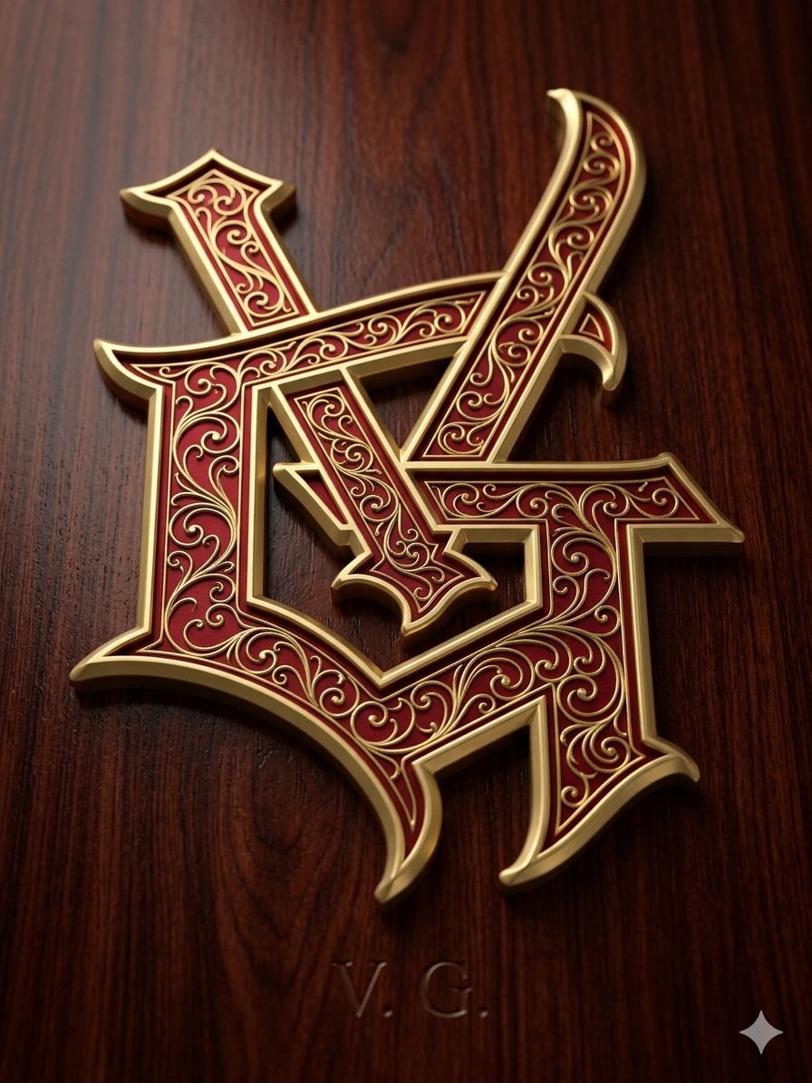 Velvet Graffiti Monogram 2