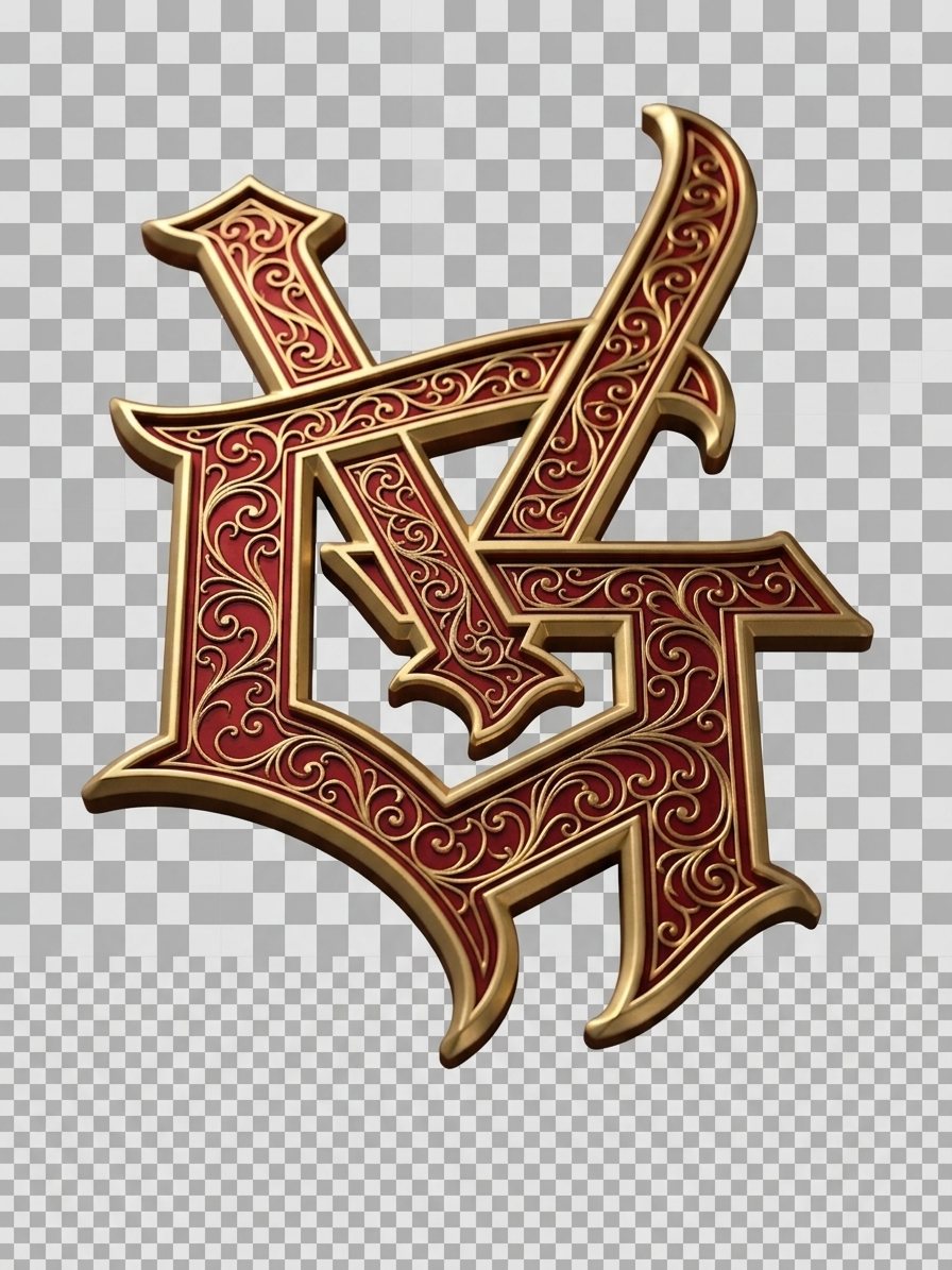 Velvet Graffiti Monogram Icon