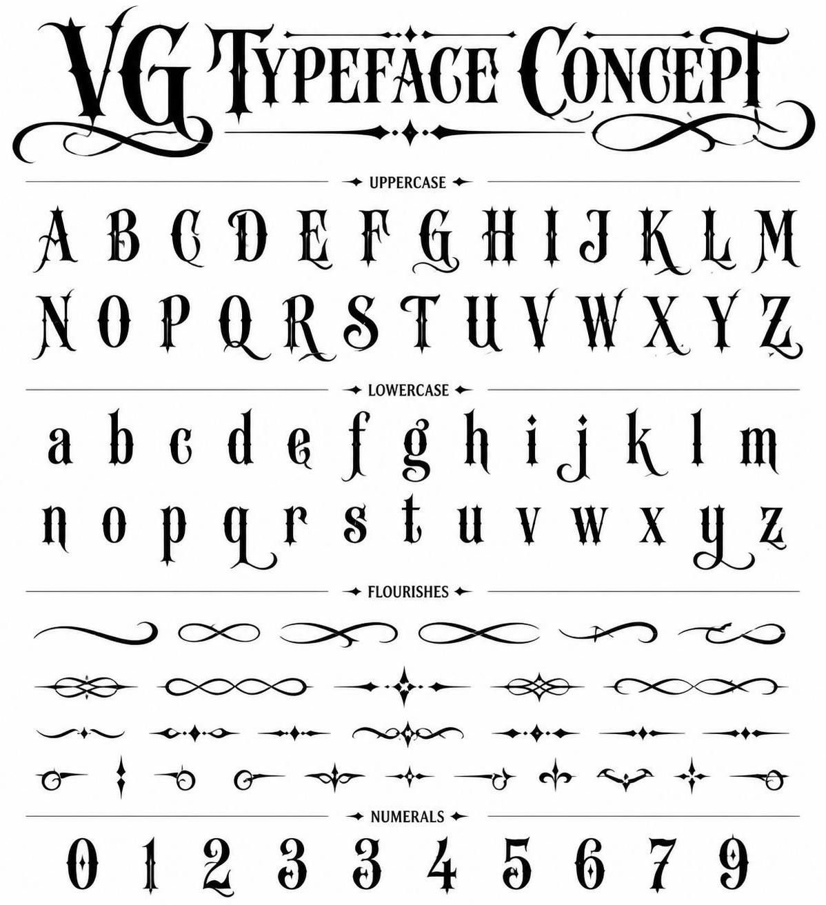 VG Typeface Concept
